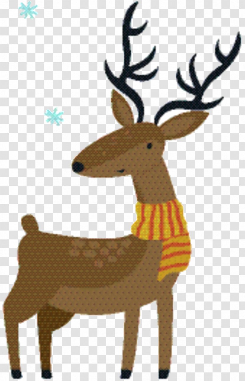 Christmas Sticker - Wildlife - Moose Tail Transparent PNG