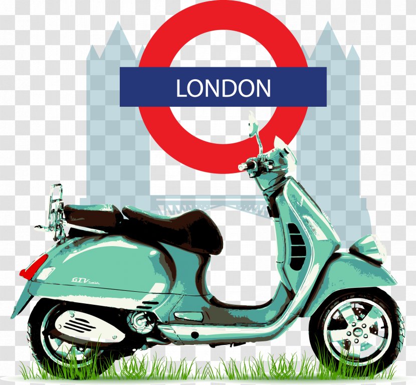 Streatham Scooter Bicycle Business - Motor Vehicle - Vector Transparent PNG