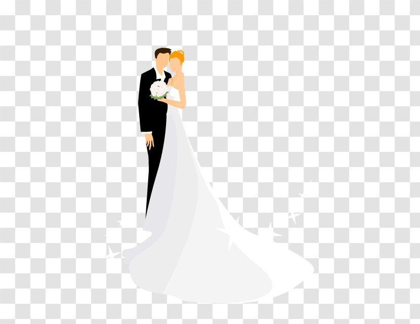 Bridegroom Gown Wedding Cartoon Shoulder - Groom - Theme Vector Elements Illustration Transparent PNG