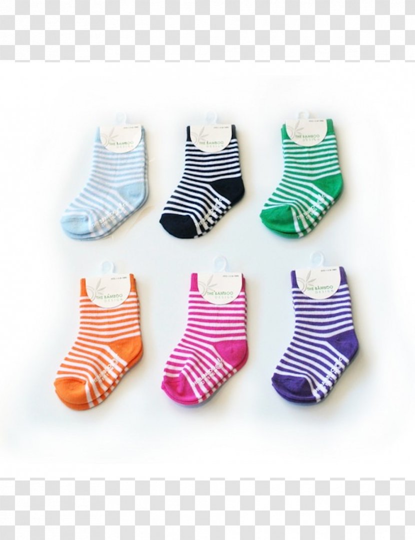 Sock Infant Child Clothing Bamboo Textile - Silhouette Transparent PNG