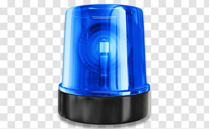 Emergency Vehicle Lighting Siren - Electric Blue - Ambulance Transparent PNG