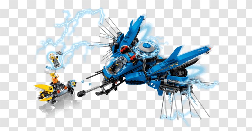 LEGO 70614 THE NINJAGO MOVIE Lightning Jet Toy Lego Minifigure - Robot - Ninjago Movie Transparent PNG