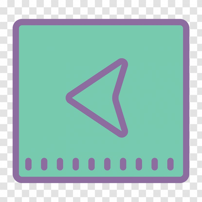 Line Triangle Purple - Rectangle - Crystal Sign Icon Button Tag Navigation Transparent PNG