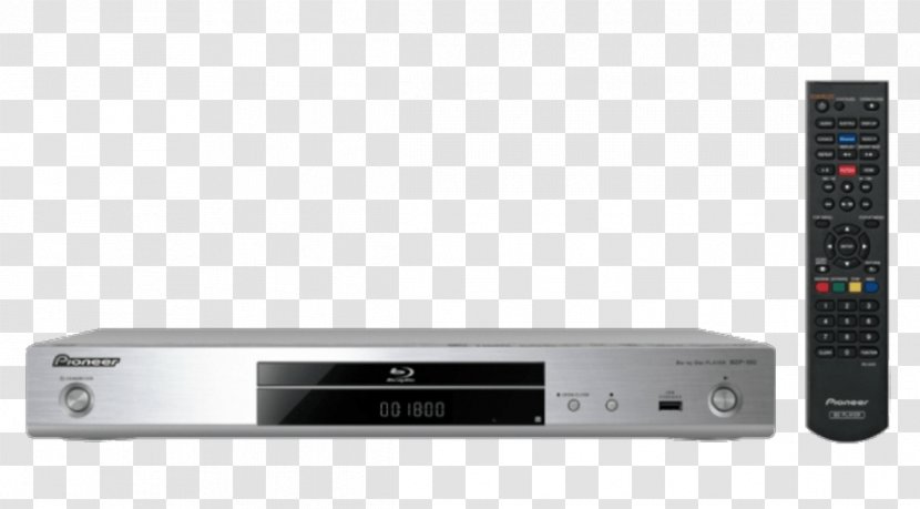 Pioneer BDP-170-K 3D Blu-ray Disc Player Video Scaler Ultra HD 4K Resolution - Radio Receiver - 4k Transparent PNG