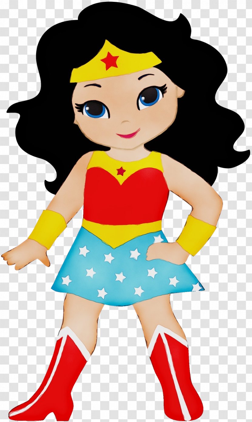 Wonder Woman Superman Invitation Superhero Party - Costume Transparent PNG