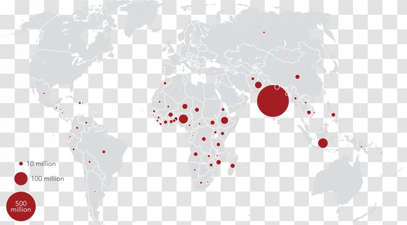 World Map Comparison Of JavaScript Charting Libraries - Frame Transparent PNG