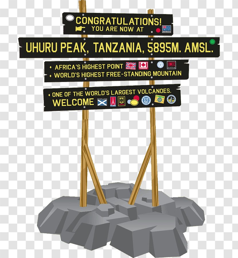 Jungle Background - Mount Kilimanjaro - Table Room Transparent PNG