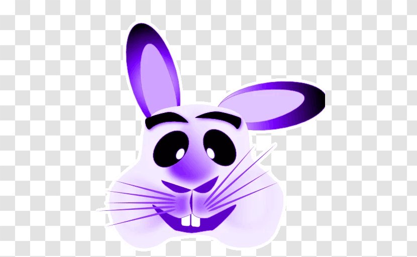 Easter Bunny Whiskers Snout Clip Art Transparent PNG