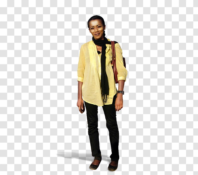 Jacket - Yellow - Sleeve Transparent PNG