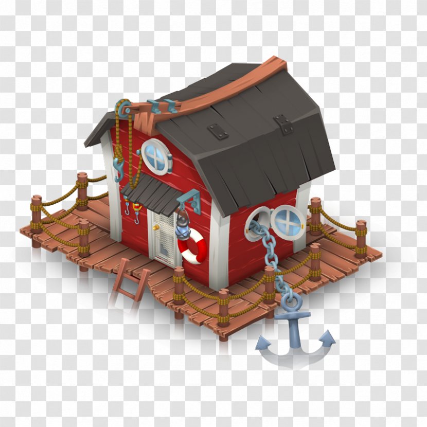 Hay Day Fishing Fisherman Game Angling - Cottage - Hut Transparent PNG