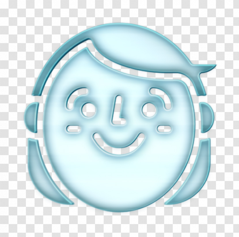 Happy People Icon Woman Icon Emoji Icon Transparent PNG