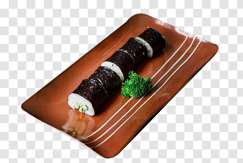 Sushi Nori Recipe Dish Comfort Food - Cuisine - Japanese Plate Material Transparent PNG