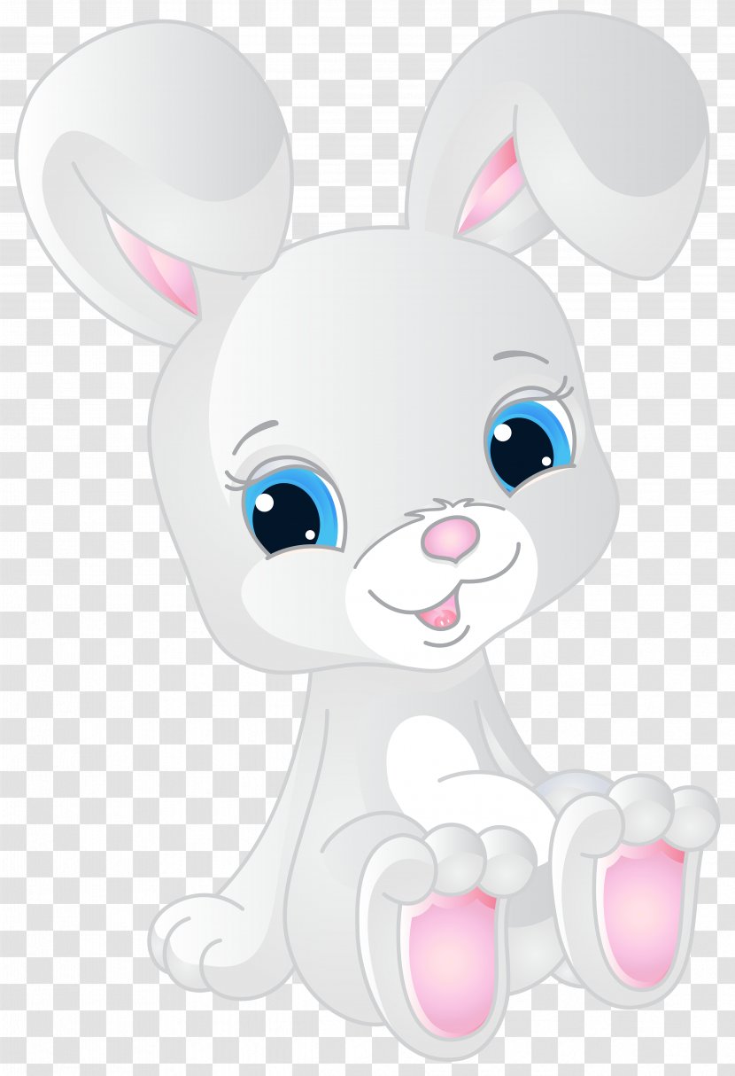 Easter Bunny Angel Rabbit Cuteness Clip Art Transparent PNG
