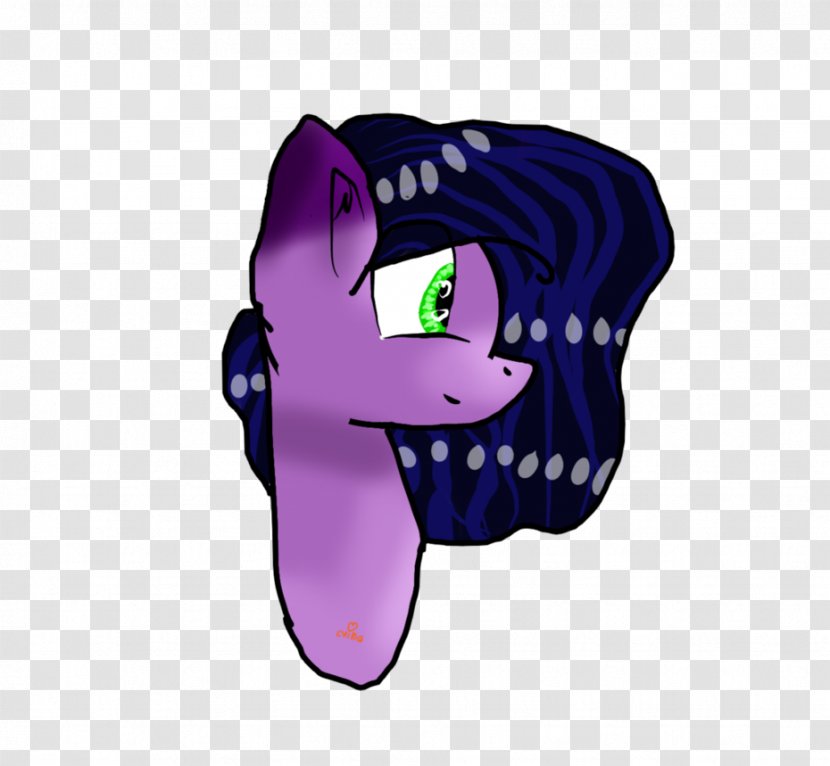 Horse Mammal Legendary Creature Clip Art - Purple - Young Sister Transparent PNG