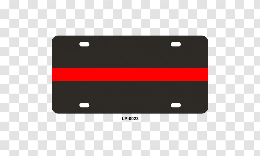 Firefighter Vehicle License Plates Fire Department Police Emergency Medical Services - Rectangle Transparent PNG