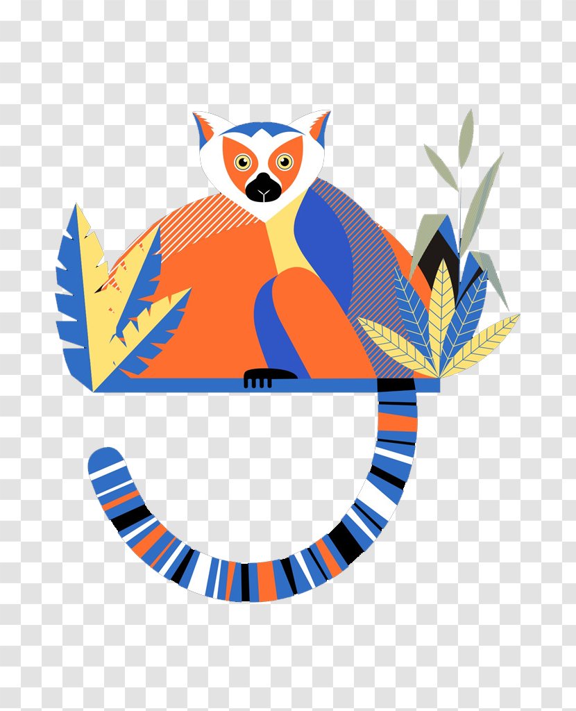 Clip Art - Painting - Color Fox Transparent PNG