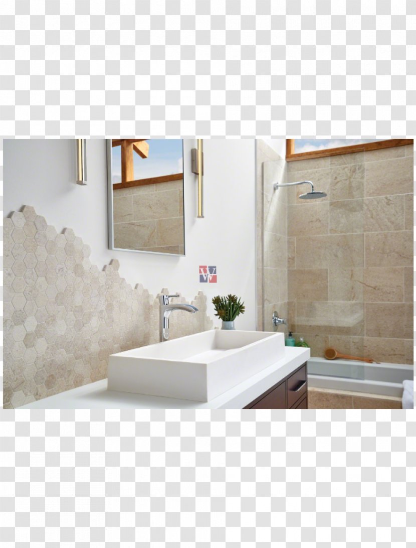 Bathroom Tile Floor Ceramic Countertop - Accent Wall - Sink Transparent PNG