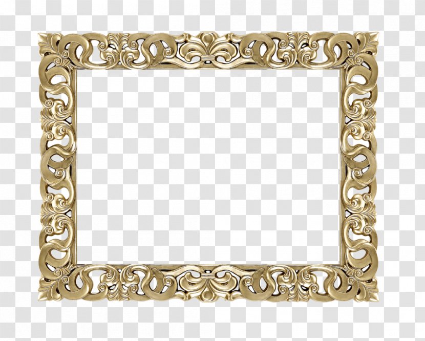 Picture Frames Photograph Image Design - Creative Work - Brass Transparent PNG