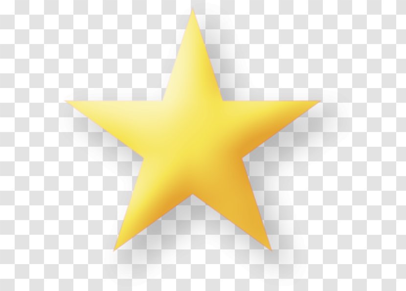 Star Yellow Clip Art - Fivepointed - Gold Stars Transparent PNG