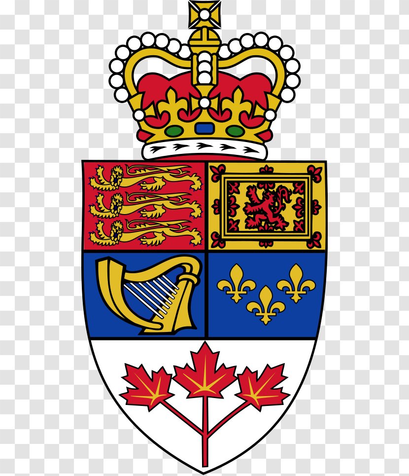Ontario Arms Of Canada Coat Shield Escutcheon - Crest - Pledge Allegiance Pictures Transparent PNG