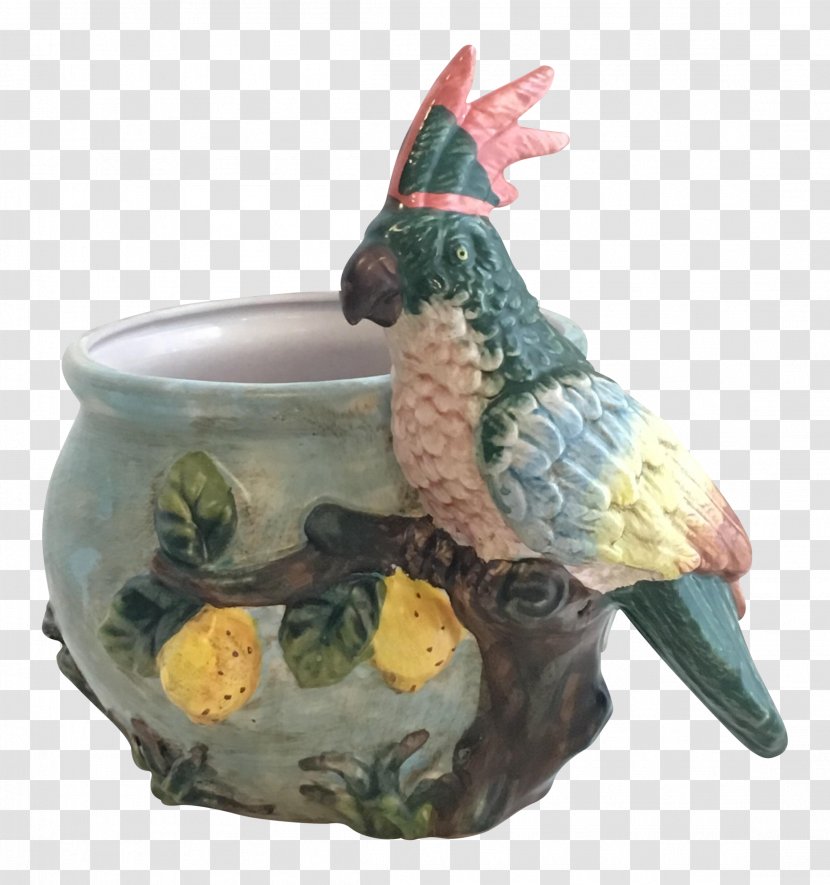 Ceramic Flowerpot Artifact Beak Chicken As Food - Hand Painted Birds Transparent PNG