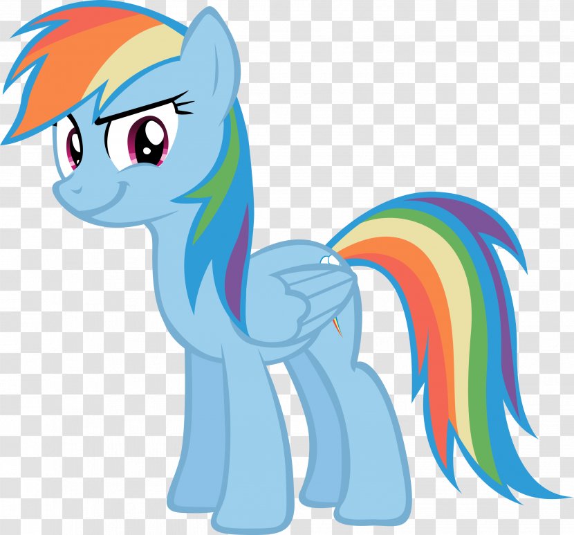 Rainbow Dash Pinkie Pie Applejack My Little Pony - Wing - Vector Transparent PNG