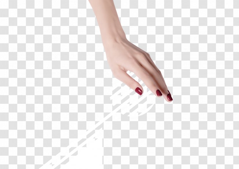 Nail Hand Model Thumb Close-up - Creative-studio Transparent PNG