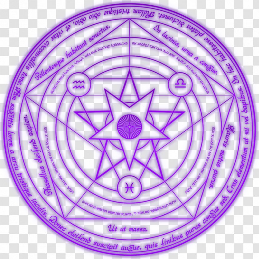 Magic Circle Occult Incantation - Deviantart Transparent PNG