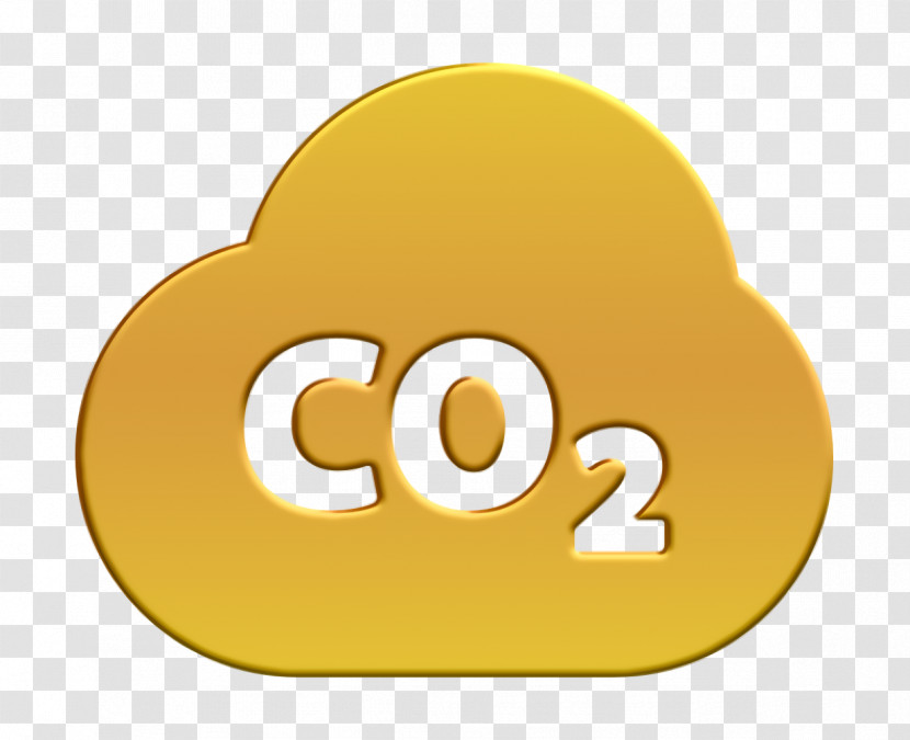 Co2 Icon Industry Icon CO2 Inside Cloud Icon Transparent PNG