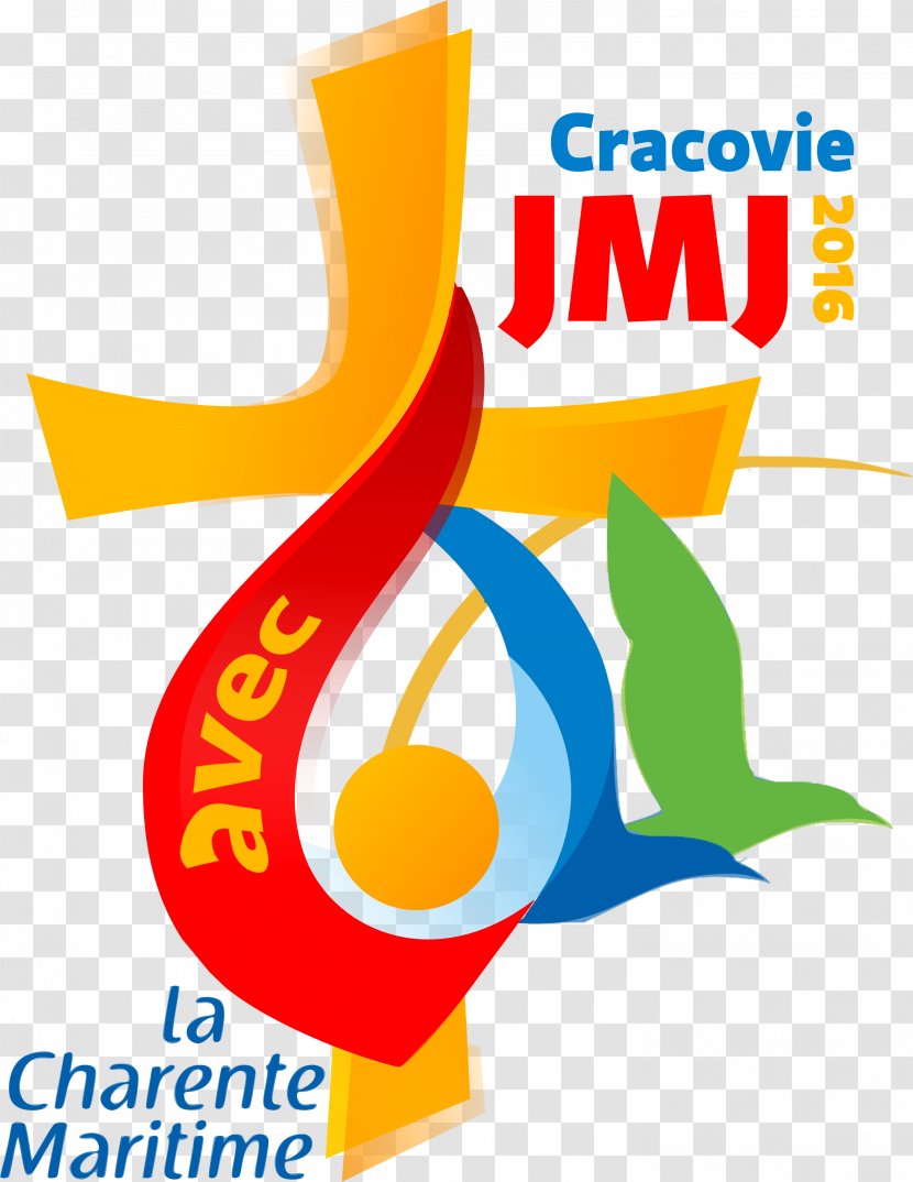 World Youth Day 2016 Kraków Logo Gospel Of Matthew Divine Mercy - Jmj Transparent PNG