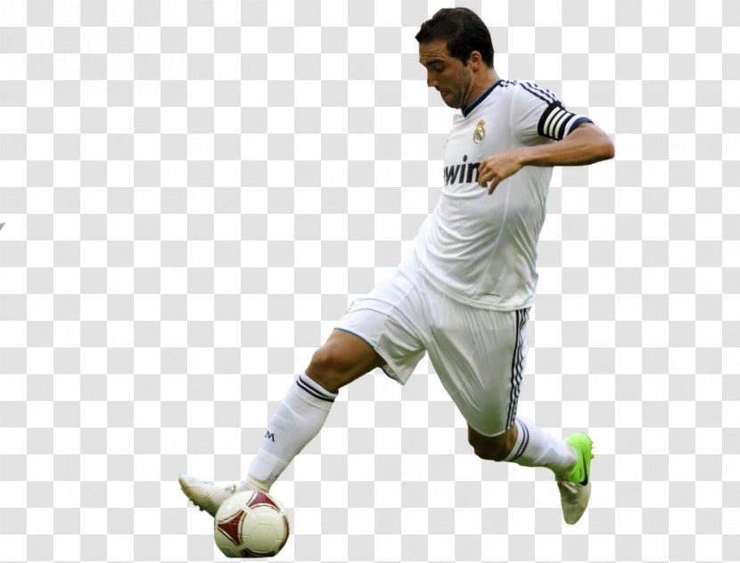 Football Player Real Madrid C.F. Rendering Sports - Sportswear - Gonzalo Higuain Transparent PNG