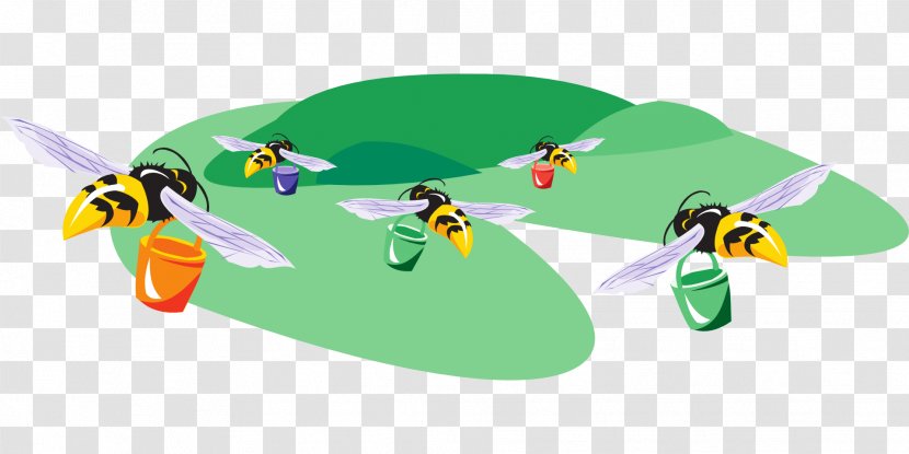 Bee Labor Insect Concept - Membrane Winged Transparent PNG