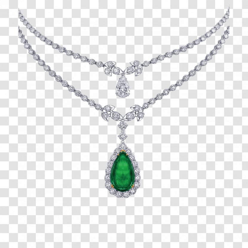 Jewellery Charms & Pendants Necklace Emerald Earring - Cobochon Jewelry Transparent PNG