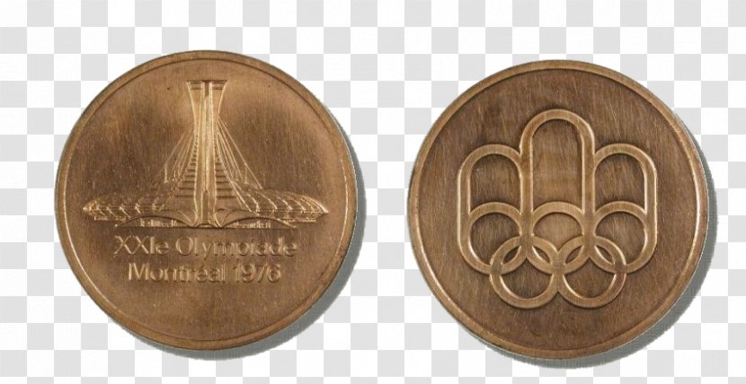 1976 Summer Olympics Olympic Games Coin Medal Transparent PNG