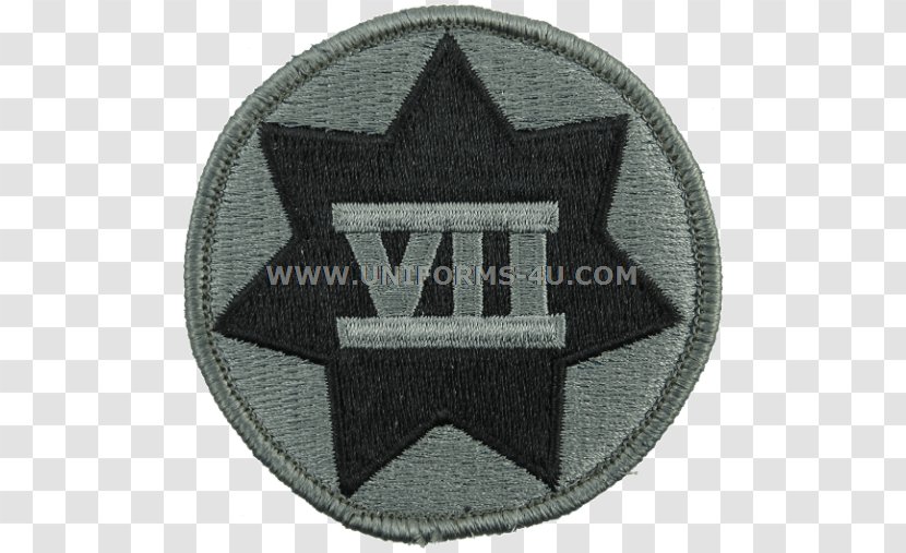 VII Corps Military United States Army Combat Uniform Transparent PNG