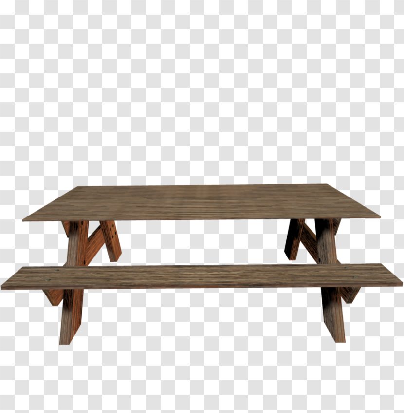 Picnic Table Bench Clip Art - Wood - Outdoor Cliparts Transparent PNG