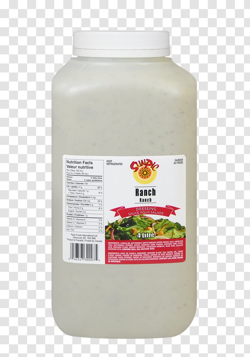 Condiment Flavor - Ranch Dressing Transparent PNG