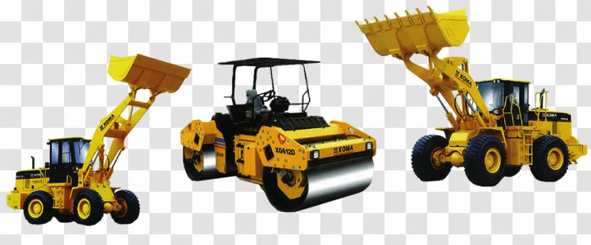 Bulldozer Heavy Machinery Architectural Engineering Grader Wheel Tractor-scraper - Yellow - Construction Machine Transparent PNG