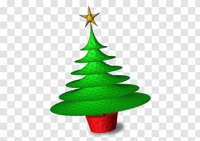Christmas Tree Ornament Spruce Fir - Seasons Greetings Transparent PNG
