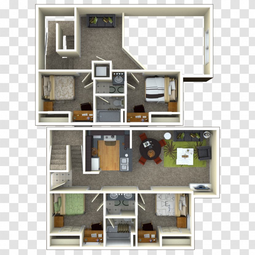 Winter Park Loft Bedroom House Plan - Room Transparent PNG
