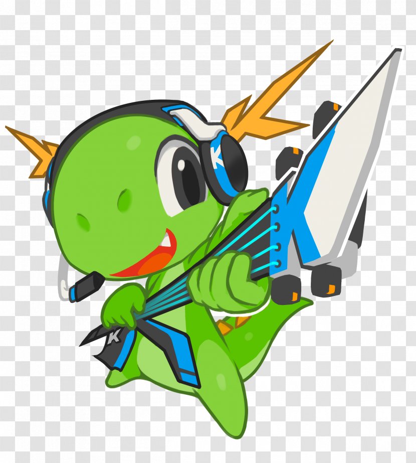 Akademy Konqi KDE Plasma 4 Krita - Mascot - Cartoon Transparent PNG