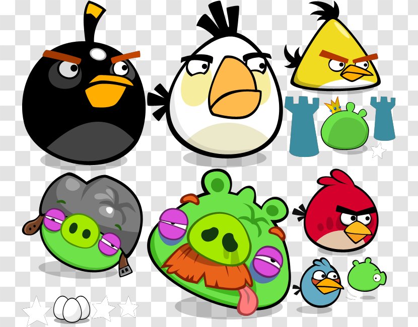 Angry Birds Star Wars II Space - Friends - Story Transparent PNG