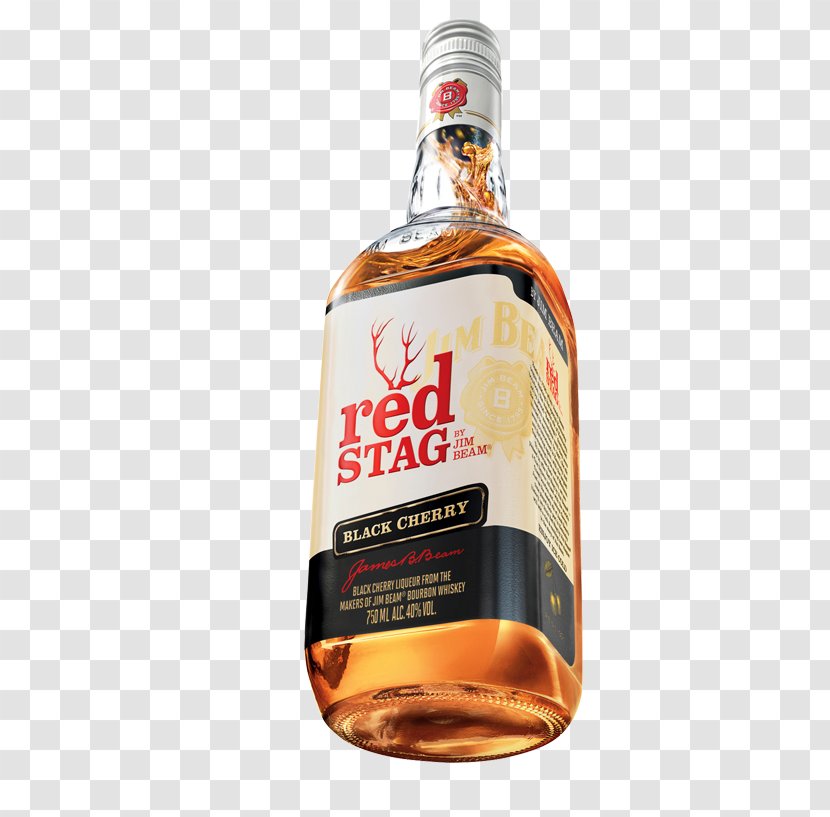 Bourbon Whiskey Fireball Cinnamon Whisky Distilled Beverage Jim Beam Premium - Drink Transparent PNG