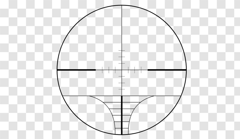 Drawing Circle Point Angle /m/02csf - Area - Sighting Telescope Transparent PNG