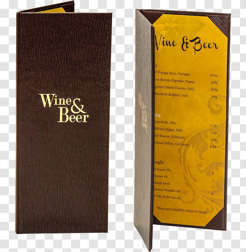 Wine List Beer Menu Restaurant - Dining Room Transparent PNG