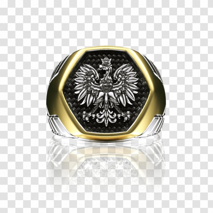 Coat Of Arms Poland Heraldic Badge Chevalière Silver - Enigma Machine - Armor God Transparent PNG