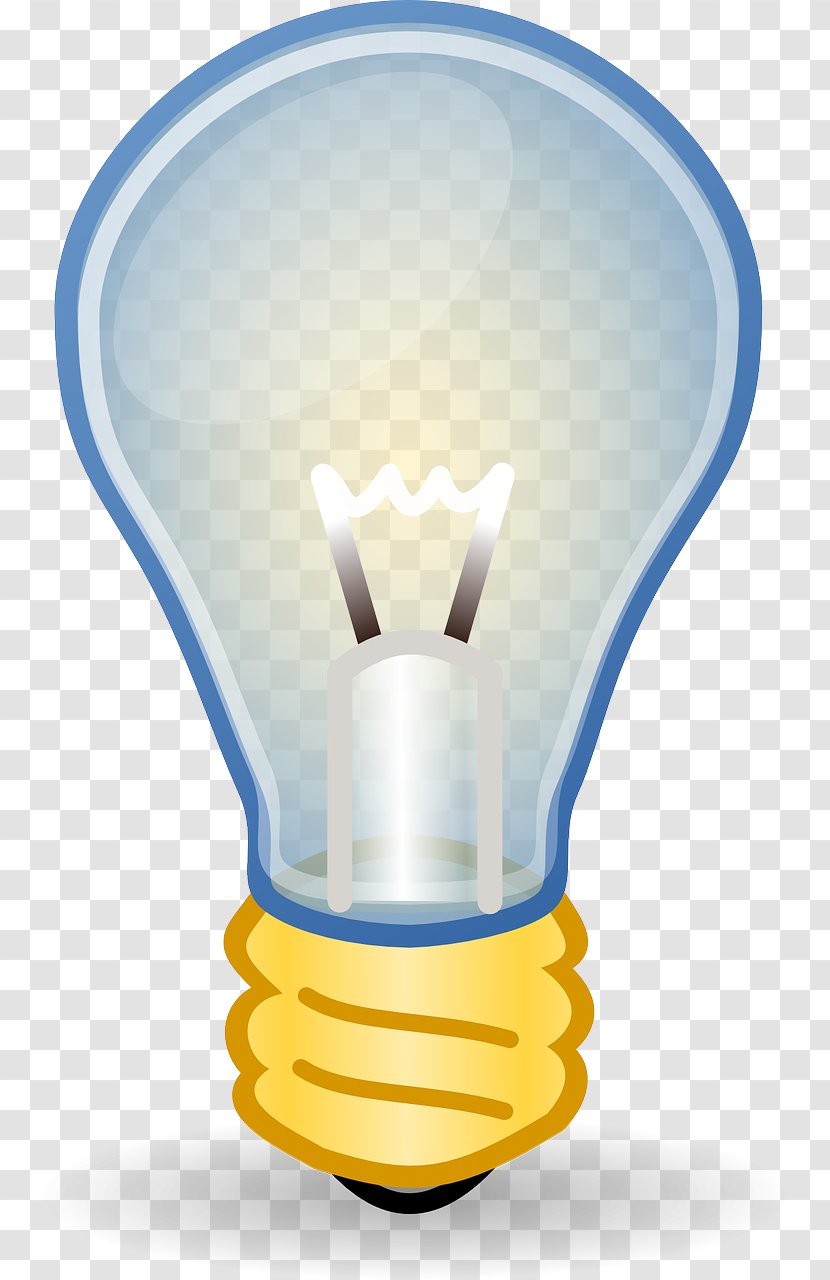 Incandescent Light Bulb Electric Clip Art Transparent PNG