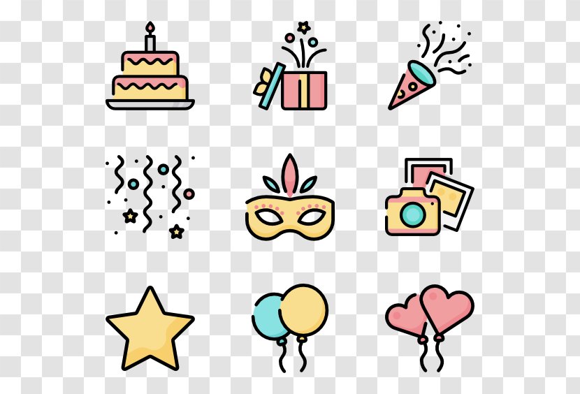 Birthday Party Clip Art - Chemical Element Transparent PNG