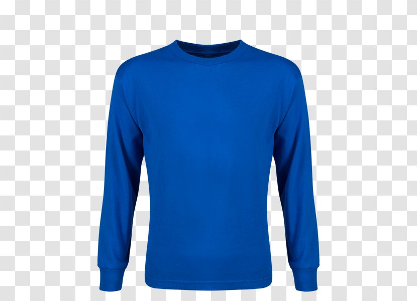 T-shirt Polo Shirt Clothing Sleeve - Azure Transparent PNG