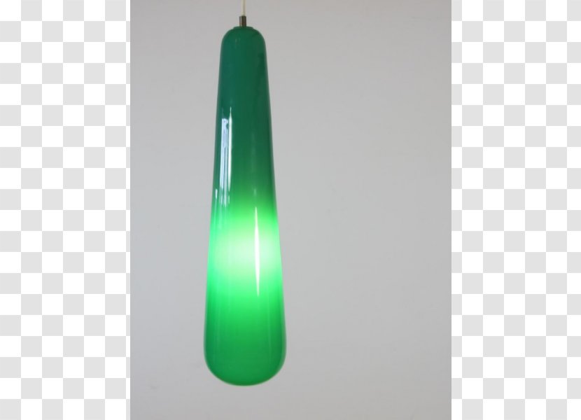 Cylinder - Green - Arabic Motif Transparent PNG